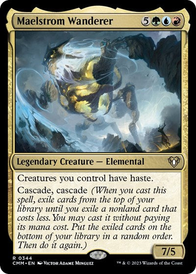 Maelstrom Wanderer (Commander Masters) Light Play