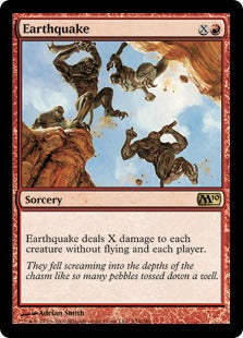 Earthquake (Magic 2010 Core Set) Light Play