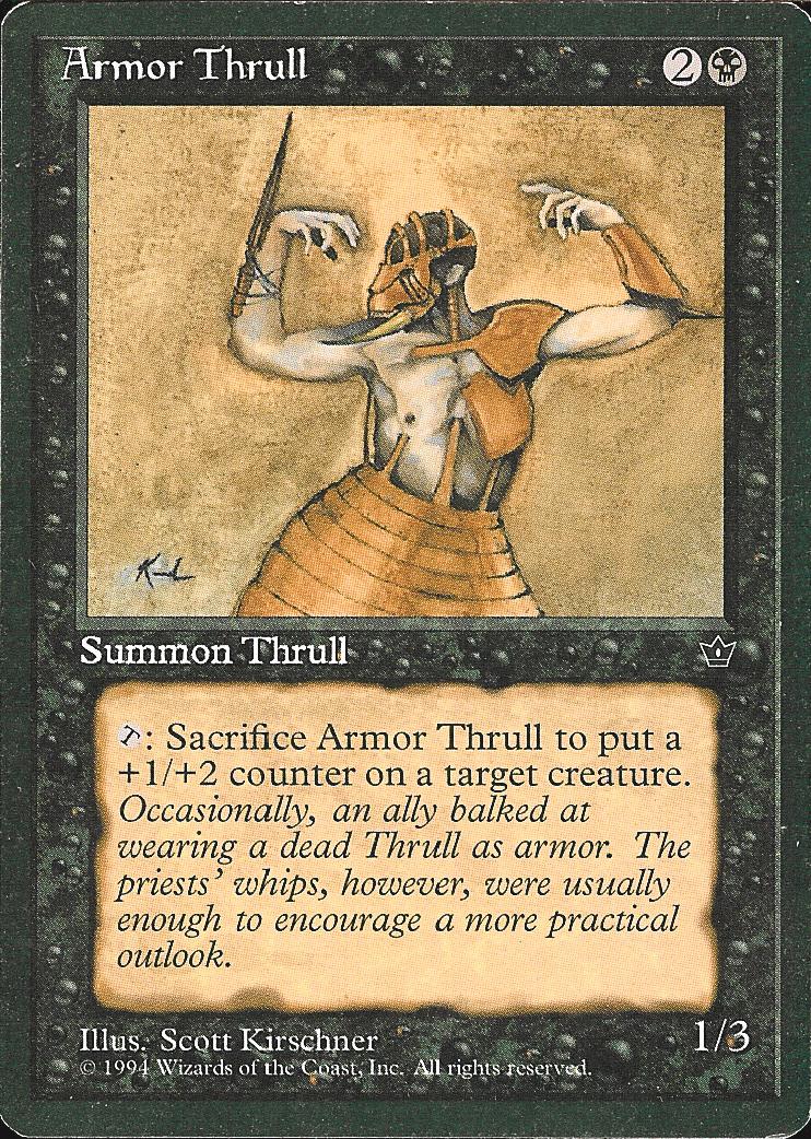 Armor Thrull (Kirschner) (Fallen Empires) Medium Play