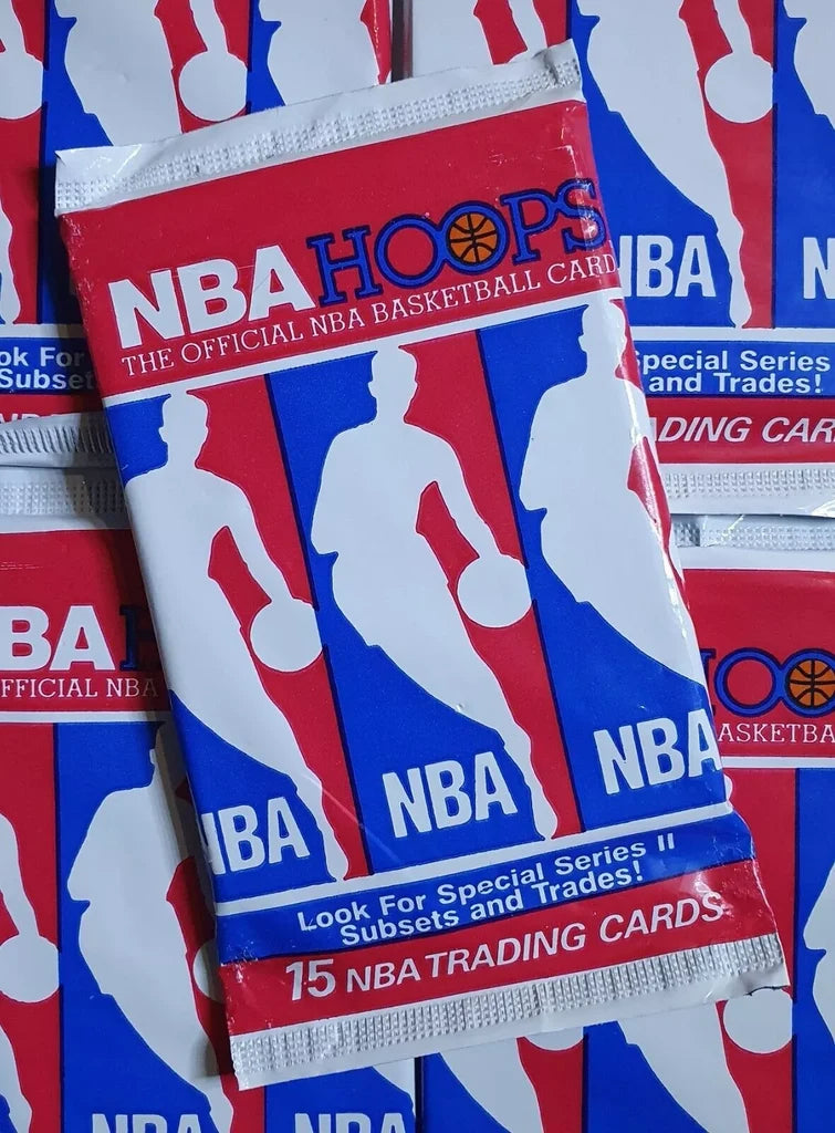 1990-91 NBA Hoops Series 2 Basketball Pack