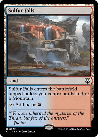 Sulfur Falls (Commander: Outlaws of Thunder Junction) Light Play