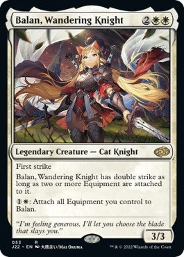 Balan, Wandering Knight (Jumpstart 2022) Near Mint