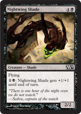 Nightwing Shade (Magic 2014 Core Set) Light Play