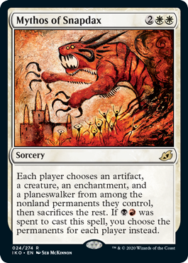Mythos of Snapdax (Ikoria: Lair of Behemoths) Light Play