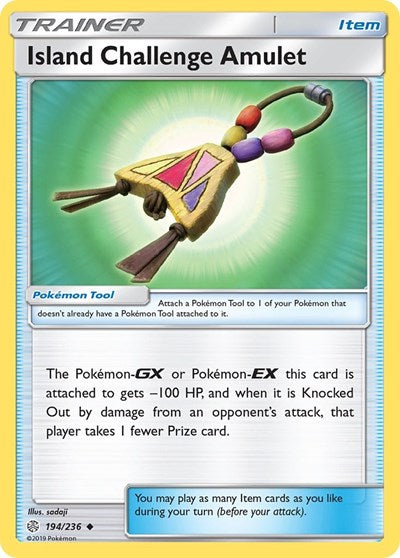 Island Challenge Amulet (SM - Cosmic Eclipse) Light Play