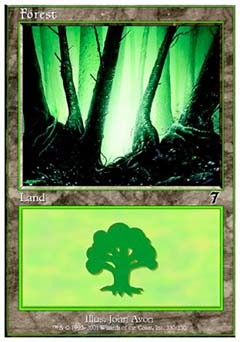 Forest (329) (7th Edition) Damaged / Poor