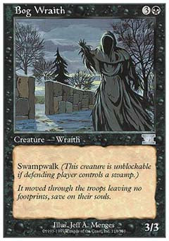 Bog Wraith (Classic 6th Edition) Medium Play
