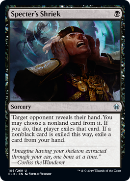 Specter's Shriek (Throne of Eldraine) Light Play