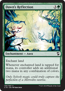 Dawn's Reflection (Commander 2018) Light Play