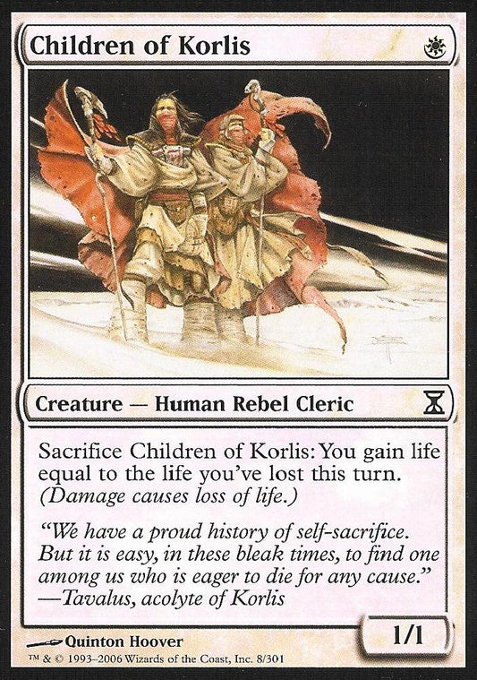 Children of Korlis (Time Spiral) Medium Play