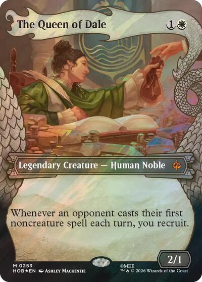 The Queen of Dale (Showcase) (Surge Foil) (The Hobbit) Light Play Foil