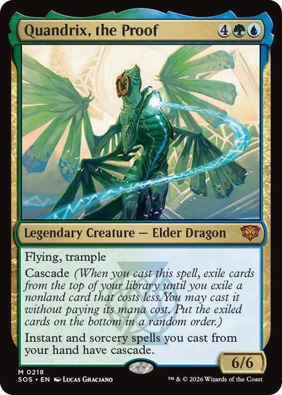 Quandrix, the Proof (Secrets of Strixhaven) Light Play