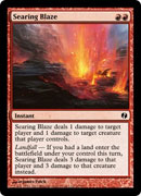 Searing Blaze (Duel Decks: Venser vs Koth) Light Play