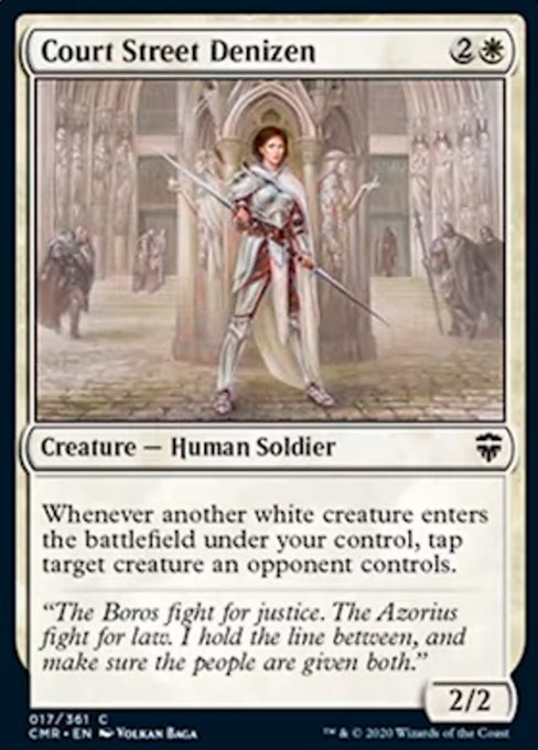 Court Street Denizen (Commander Legends) Light Play