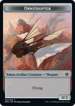 Ornithopter Token (Dominaria United) Light Play