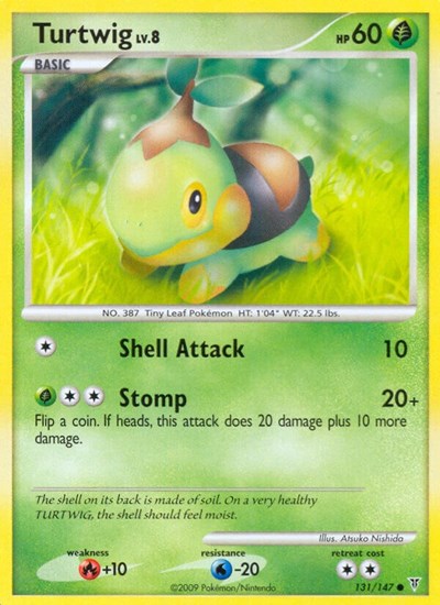 Turtwig (Supreme Victors) Light Play