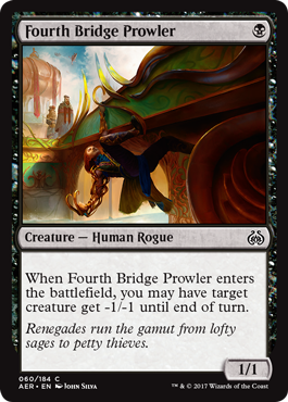 Fourth Bridge Prowler (Aether Revolt) Light Play