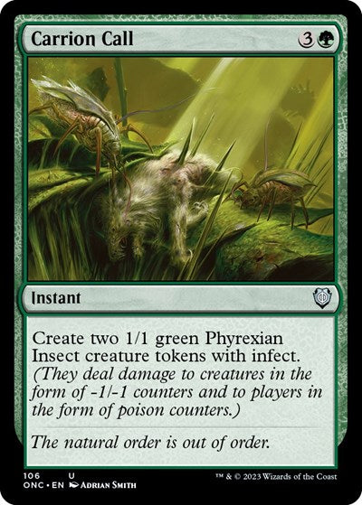 Carrion Call (Commander: Phyrexia: All Will Be One) Light Play