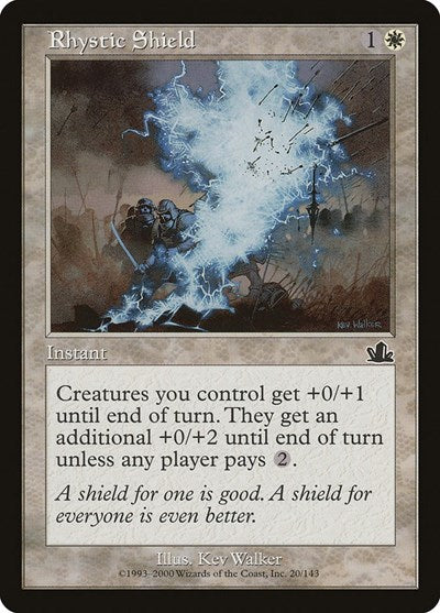 Rhystic Shield (Prophecy) Light Play