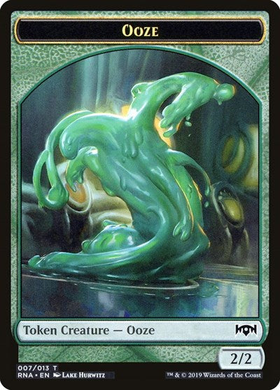 Ooze Token (Ravnica Allegiance) Light Play