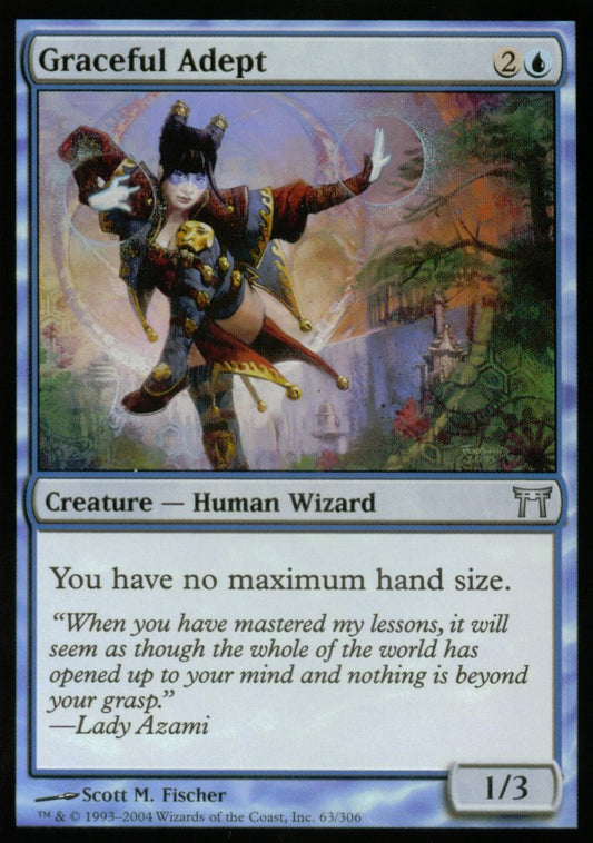 Graceful Adept (Champions of Kamigawa) Light Play