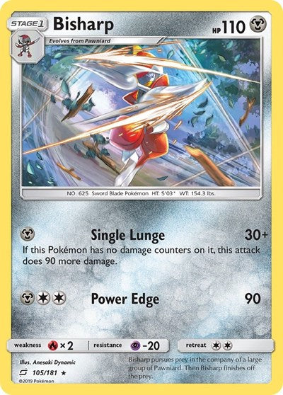 Bisharp (SM - Team Up) Light Play