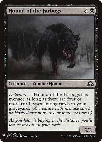 Hound of the Farbogs (Mystery Booster) Light Play