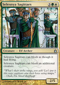 Selesnya Sagittars (Ravnica) Light Play
