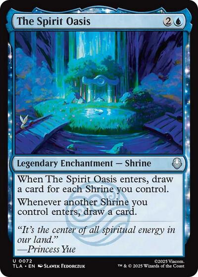 The Spirit Oasis (Avatar: The Last Airbender) Light Play Foil