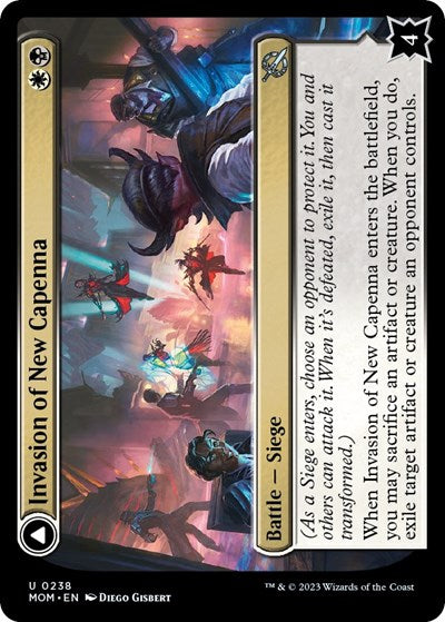 Invasion of New Capenna (March of the Machine) Damaged / Poor