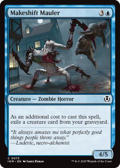 Makeshift Mauler (Innistrad Remastered) Light Play