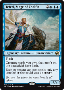 Teferi, Mage of Zhalfir (Iconic Masters) Light Play