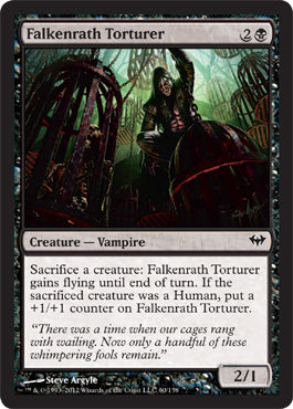 Falkenrath Torturer (Dark Ascension) Light Play