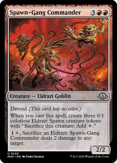 Spawn-Gang Commander (Modern Horizons 3) Light Play