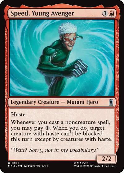Speed, Young Avenger (Marvel Super Heroes) Light Play