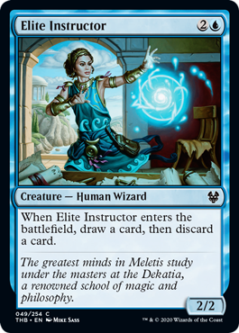 Elite Instructor (Theros Beyond Death) Light Play