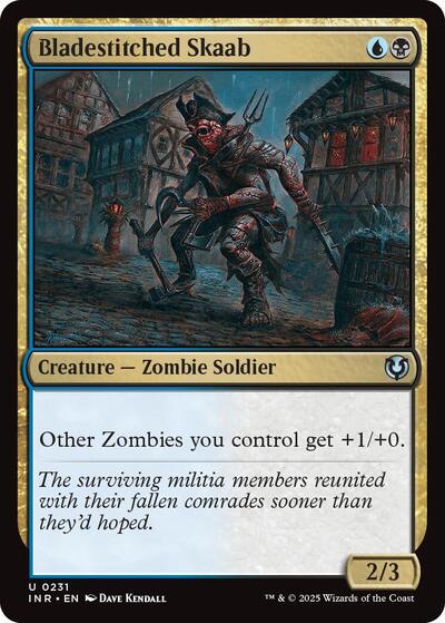 Bladestitched Skaab (Innistrad Remastered) Light Play Foil