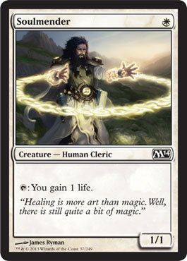 Soulmender (Magic 2014 Core Set) Light Play