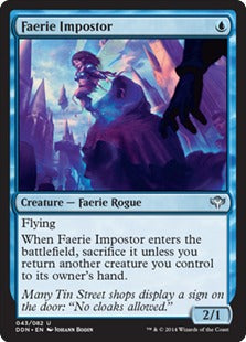 Faerie Impostor (Duel Decks: Speed vs Cunning) Medium Play