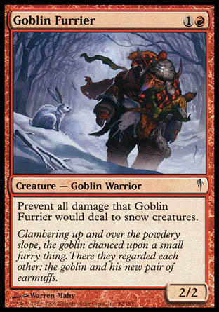 Goblin Furrier (Coldsnap) Light Play