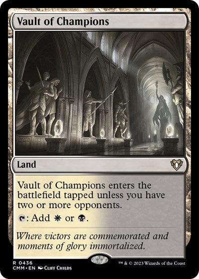 Vault of Champions (Commander Masters) Light Play