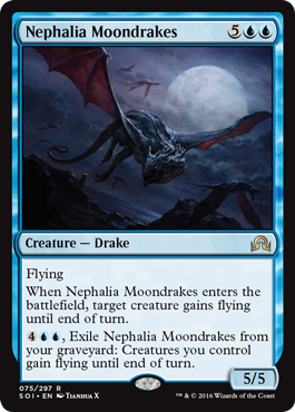 Nephalia Moondrakes (Shadows Over Innistrad) Medium Play