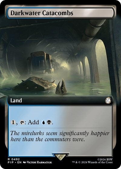 Darkwater Catacombs (Extended Art) (Universes Beyond: Fallout) Light Play