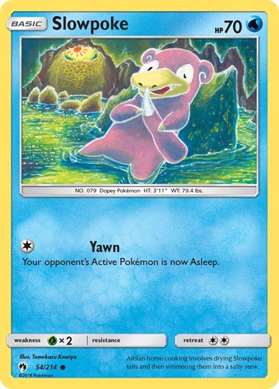 Slowpoke (SM - Lost Thunder) Light Play