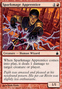 Sparkmage Apprentice (Ravnica) Light Play