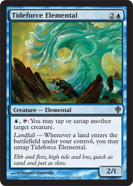 Tideforce Elemental (Worldwake) Light Play
