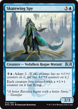 Skatewing Spy (Ravnica Allegiance) Light Play