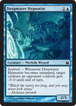 Deepwater Hypnotist (Born of the Gods) Light Play Foil