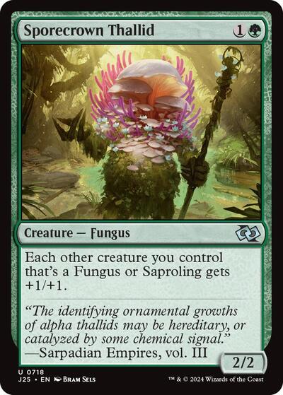 Sporecrown Thallid (Foundations Jumpstart) Light Play
