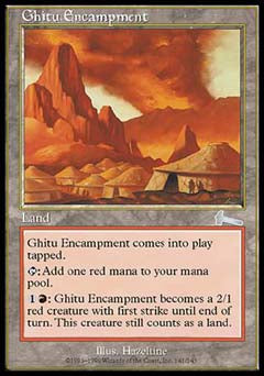 Ghitu Encampment (Urza's Legacy) Medium Play